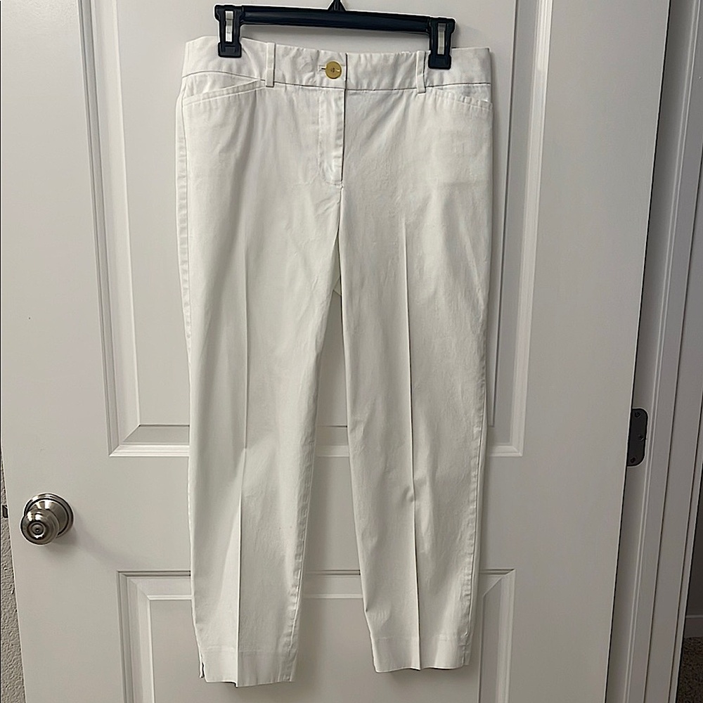 Talbots White Trousers/SZ 4